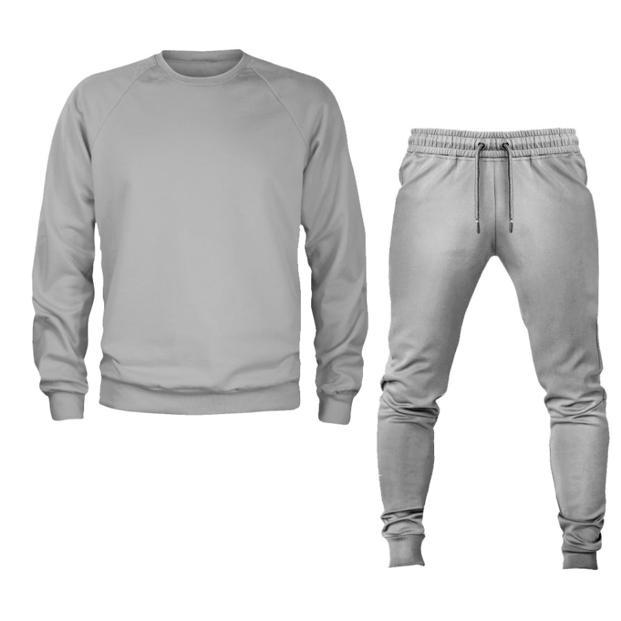 ZenVitality Men's Crewneck Sweatshirt Joggers Suit