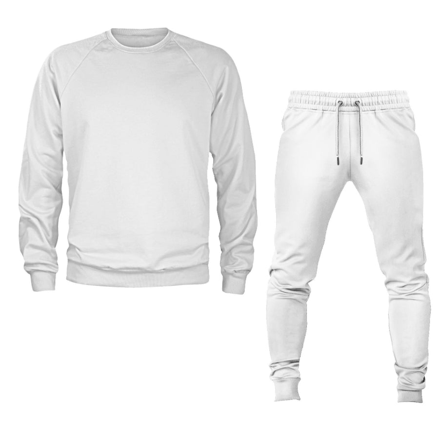 ZenVitality Men's Crewneck Sweatshirt Joggers Suit